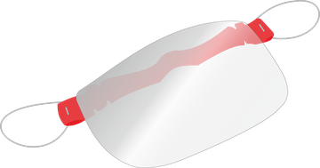 červená